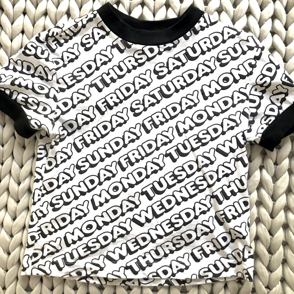 Lazy Oaf Day After Day Ringer T-Shirt